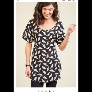 ModCloth Bird Tunic 1X